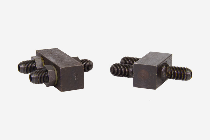 Abbildung: Verteiler F-Stück für Hydraulikleitungen (Scherenhebebühnen)