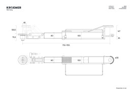 Zestaw krótkich ramion podnoszących z Quickarm II528