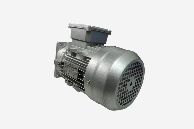 Anzeigebild Schrägansicht Elektromotor für 1-Säulenhebebühnen
